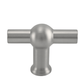 10X Deurknop 48mm RVS – Kansas T - greep - BY MJM - GMJ53-10