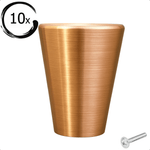 10X Deurknop / Meubelknop Akron Goud - BY MJM - GMJ71-10