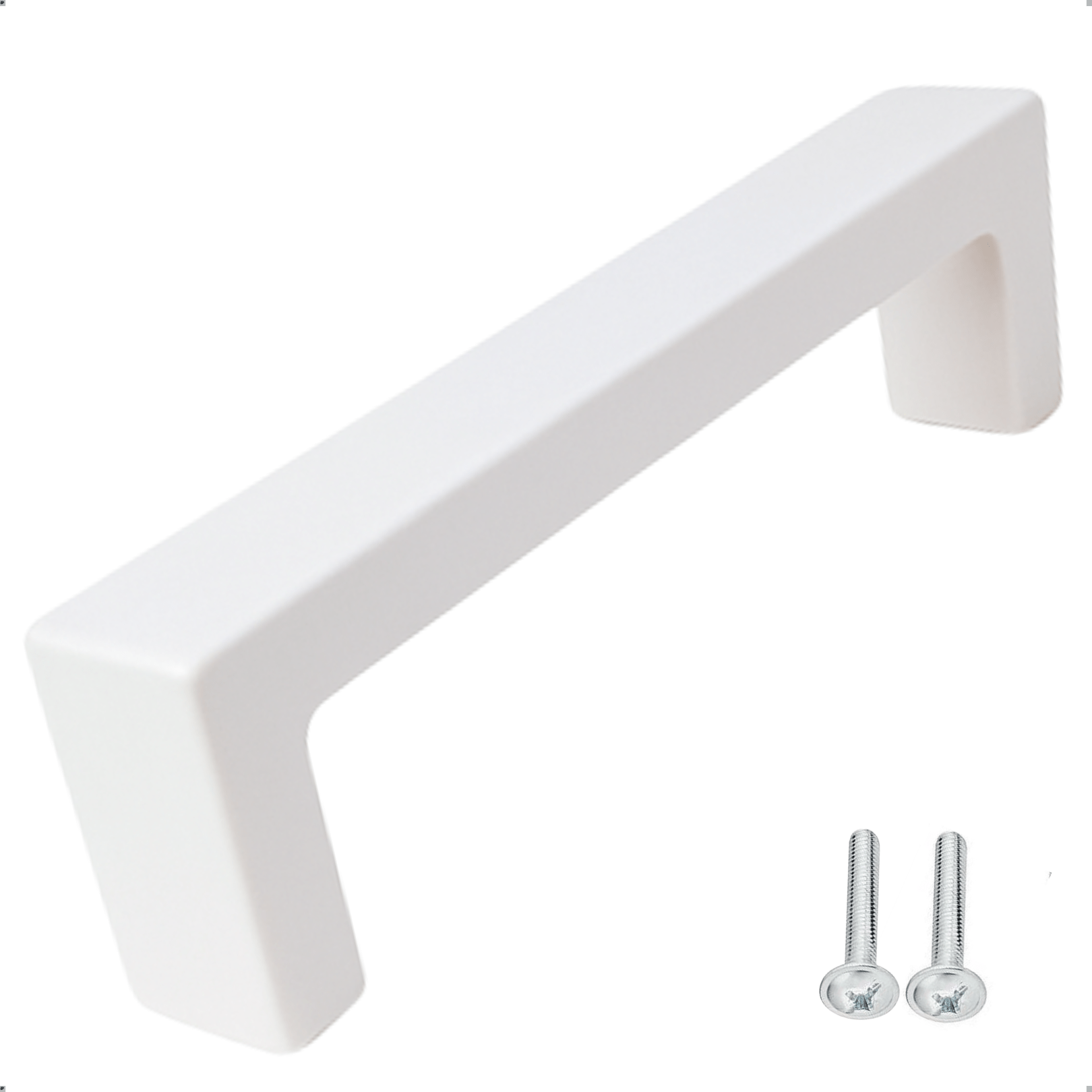 10X Handgreep 128mm RVS Wit – Atlanta - BY MJM - GMJ65-10