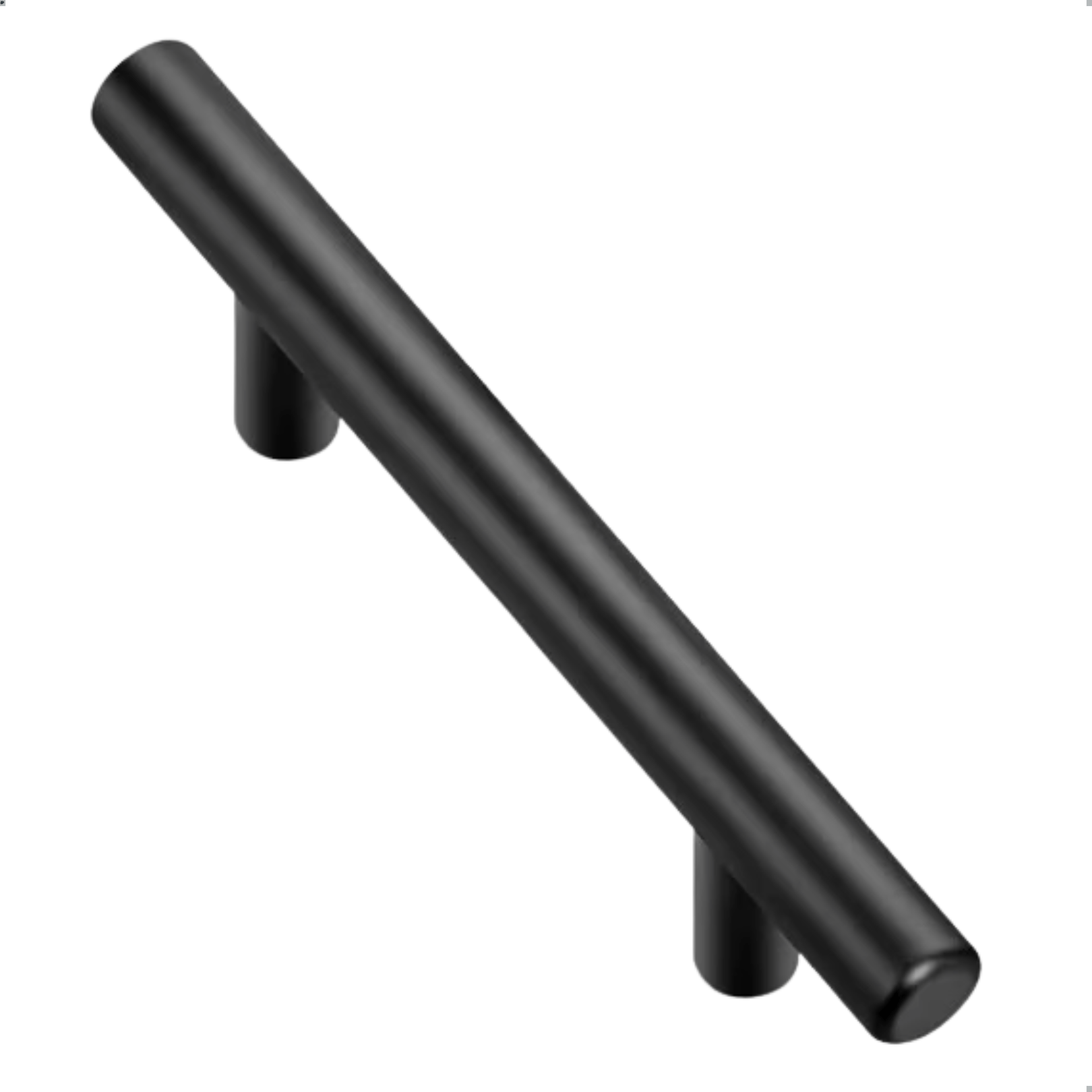 10X Handgreep 128mm RVS Zwart – Denver - BY MJM - GMJ06-10