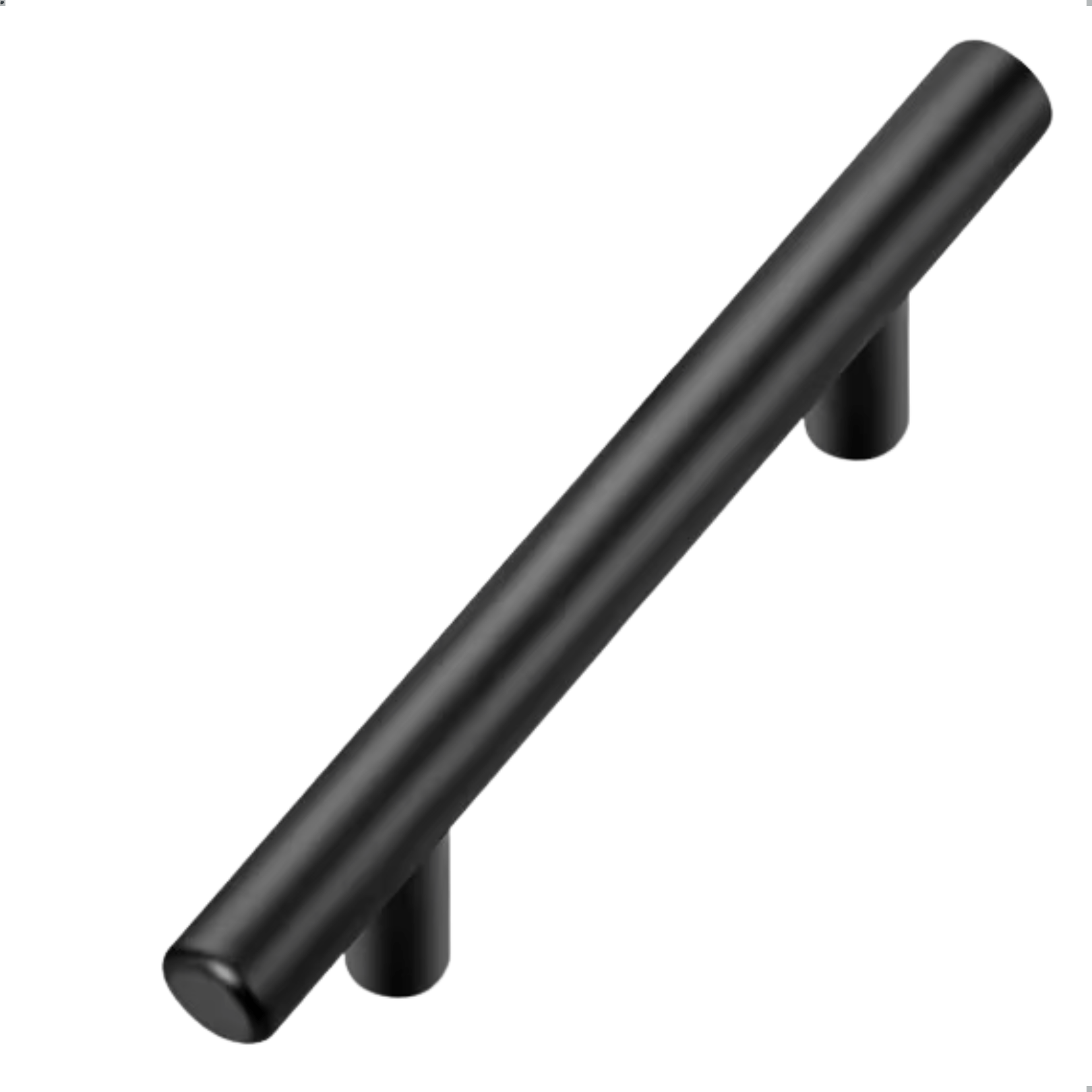 10X Handgreep 128mm RVS Zwart – Denver - BY MJM - GMJ06-10