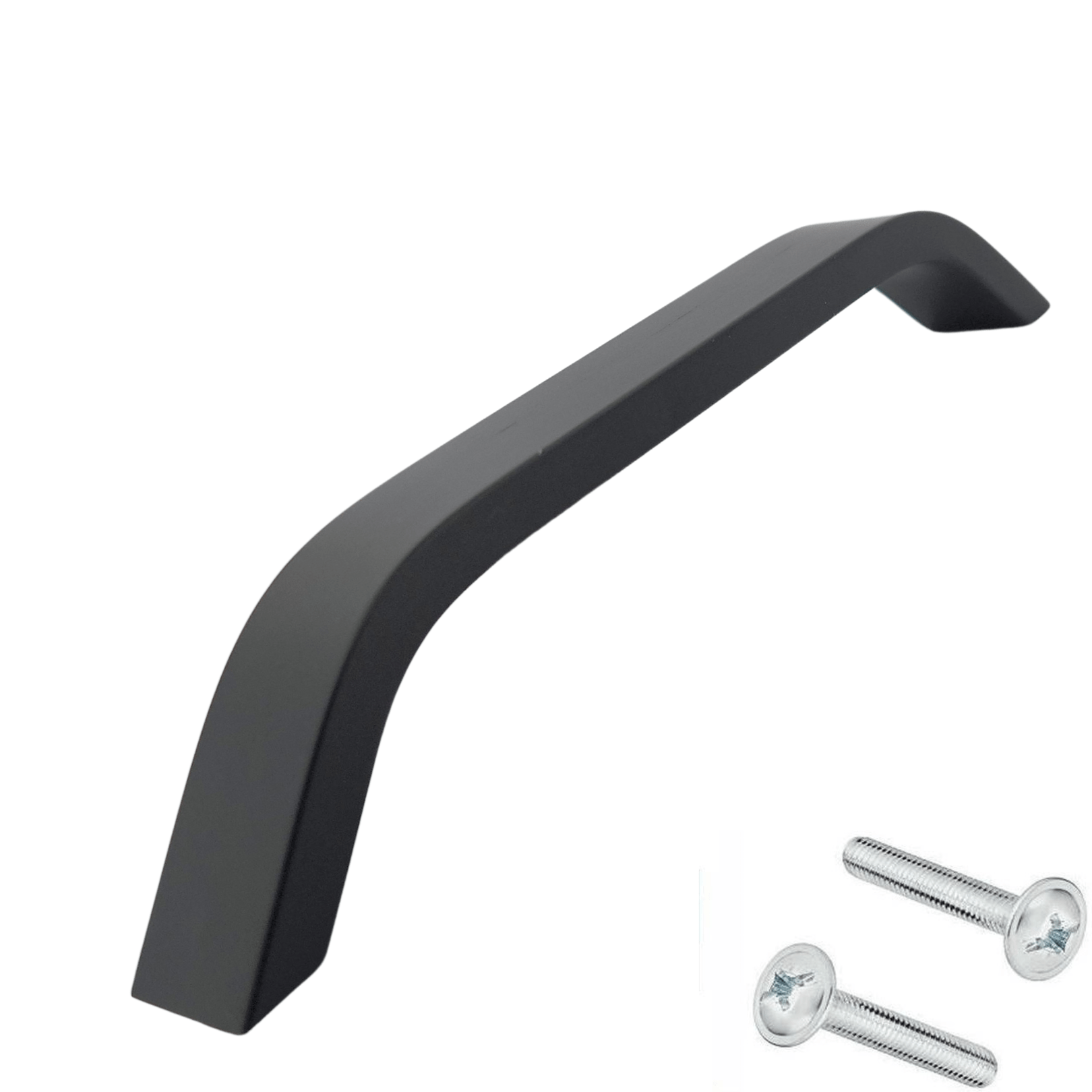 10X Handgreep 128mm Zwart – Tulsa - BY MJM - GMJ12-10