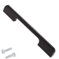 10X Handgreep 160mm Aluminium Zwart – Seattle - BY MJM - GMJ16-10