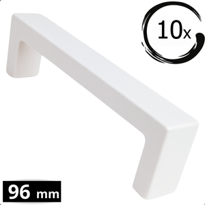 10X Handgreep 96mm RVS Wit – Atlanta - BY MJM - GMJ64-10