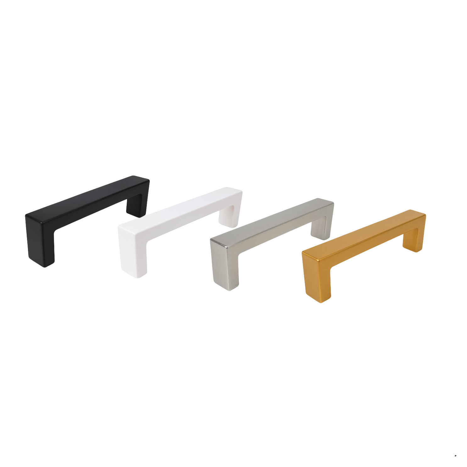 10X Handgreep 96mm RVS Zwart – Atlanta - BY MJM - GMJ55-10