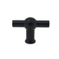 20X Deurknop 48mm Zwart – Kansas - BY MJM - GMJ27-20