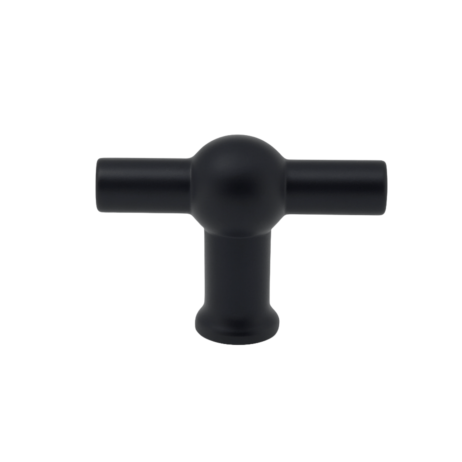 20X Deurknop 48mm Zwart – Kansas - BY MJM - GMJ27-20