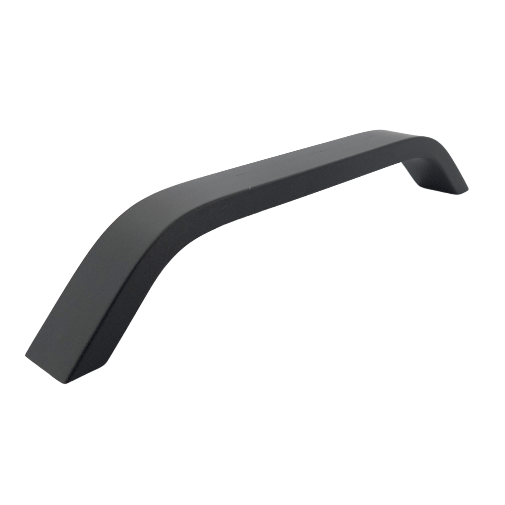 Detail bevestigingspunt Tulsa handgreep 128mm zwart