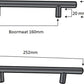 20X Handgreep 160mm RVS Zwart – Denver - BY MJM - GMJ09-20