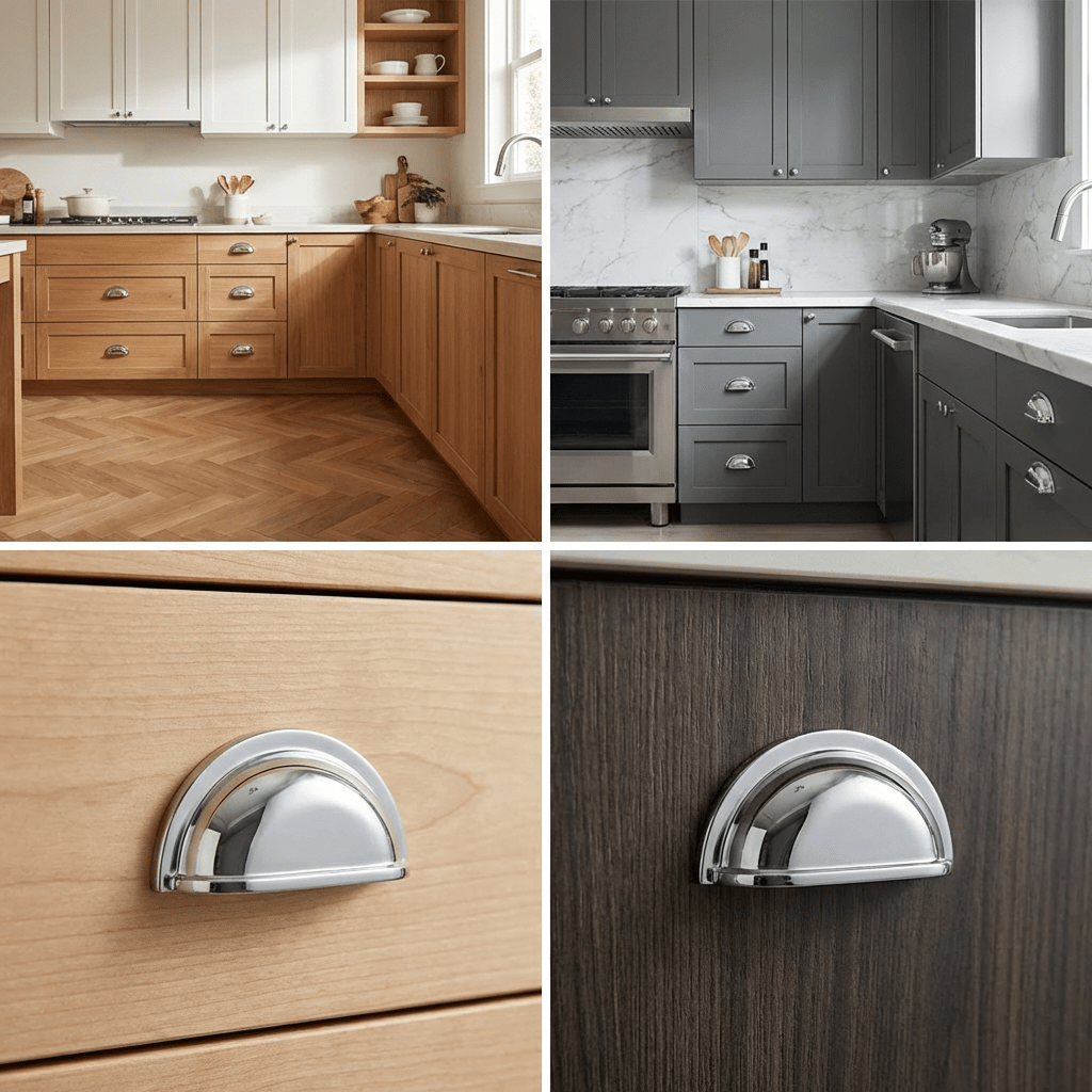 20X Komgreep Columbia 76 mm Chroom - BY MJM - GMJ81-20