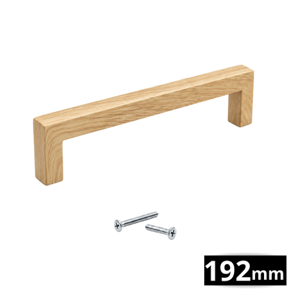 Handgreep 192mm RVS Eiken Look – Hickory