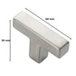 Meubelknop 50mm RVS – Dallas
