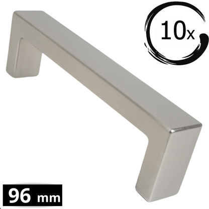 10X Handgreep 96mm RVS – Atlanta