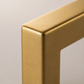 10X Handgreep 128mm RVS Goud – Dallas