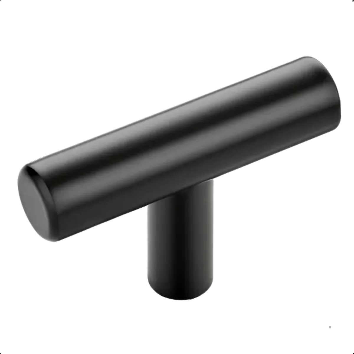 20X Deurknop 50mm RVS Zwart – Denver