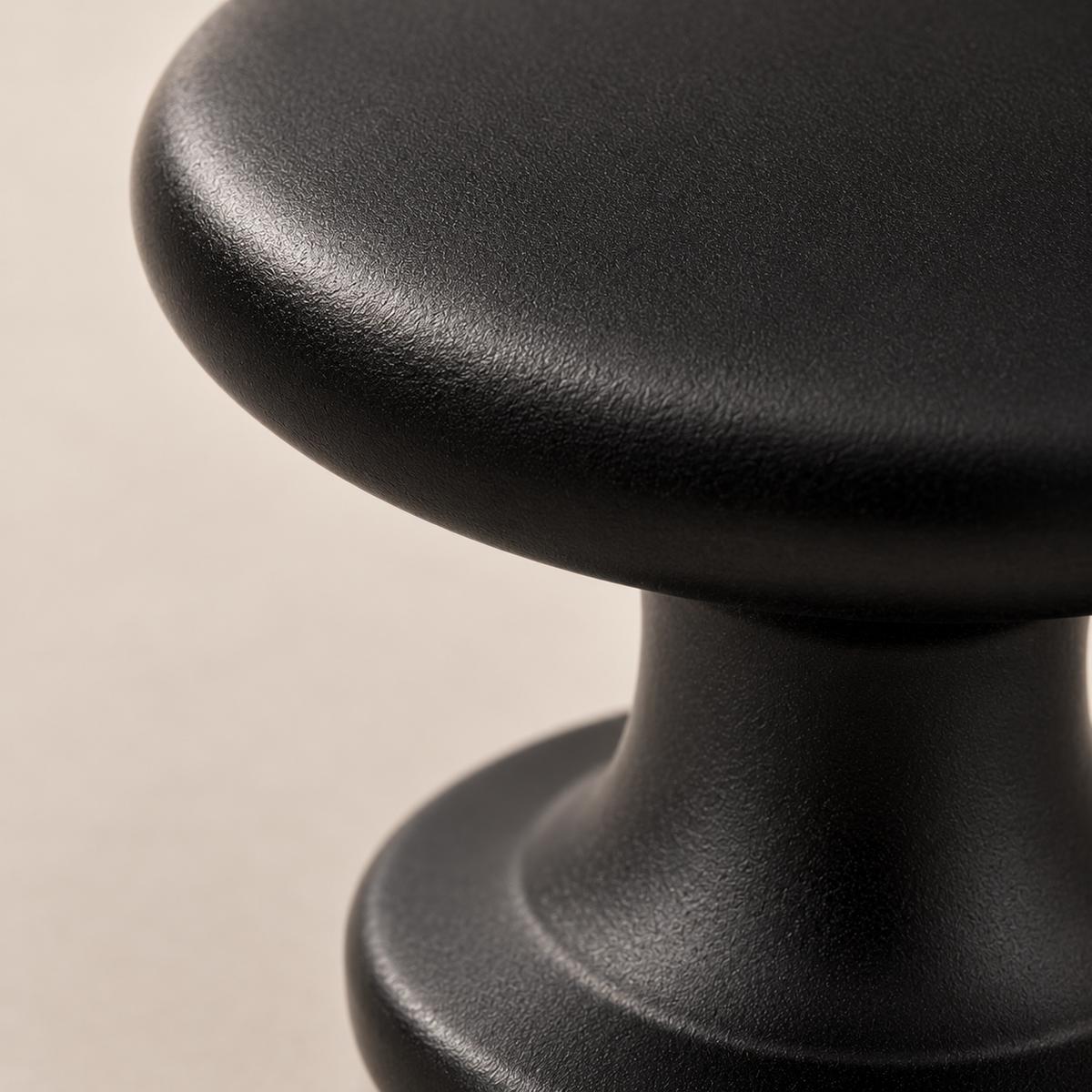 Deurknop Macon 27 mm – Zwart
