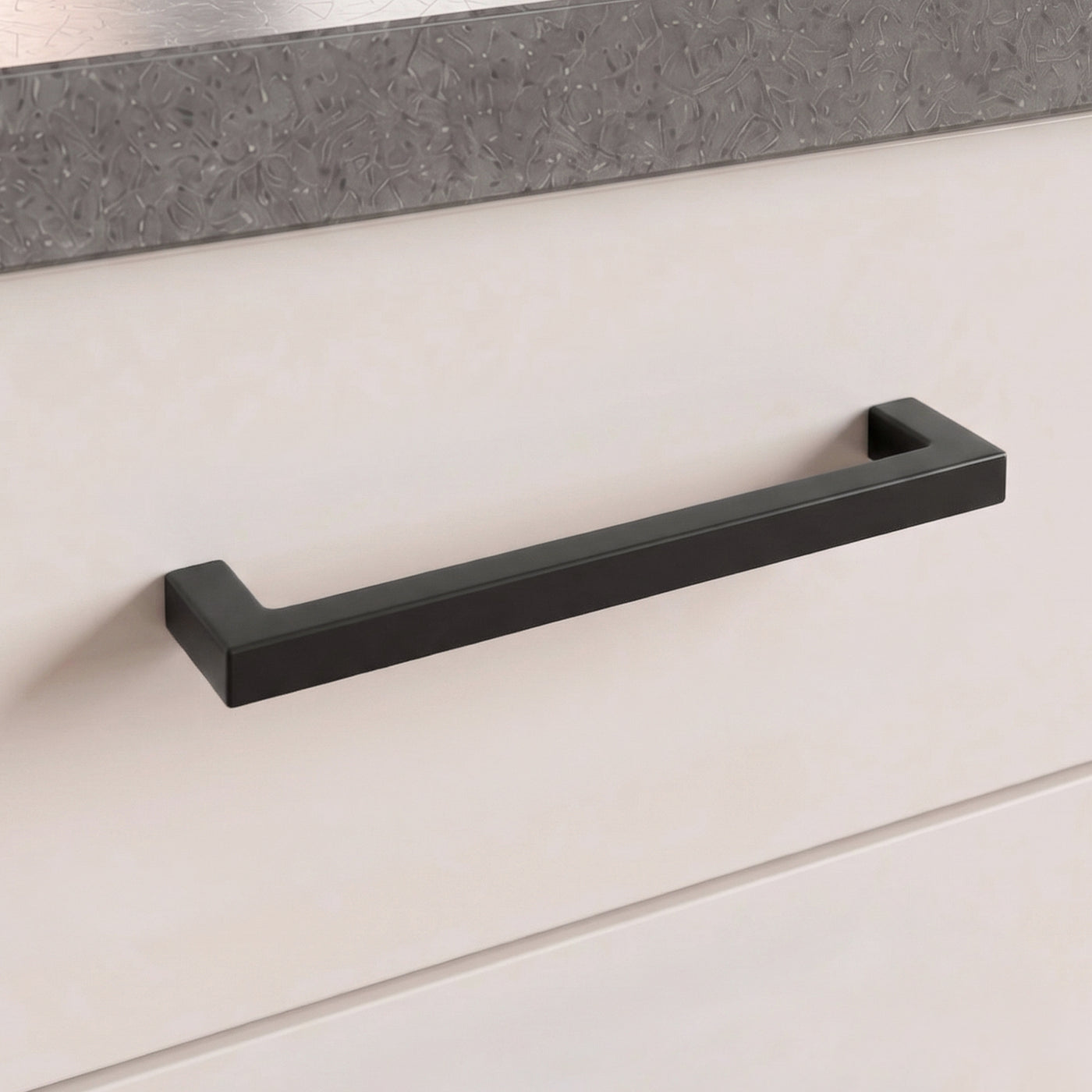 10X Handgreep 64mm RVS Zwart – Dallas