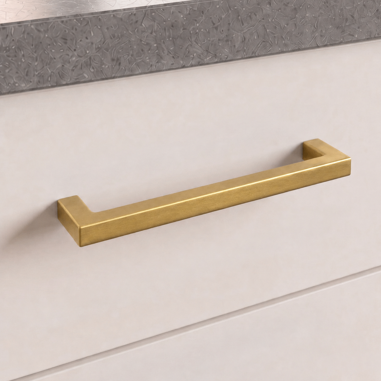 10X Handgreep 128mm RVS Goud – Dallas
