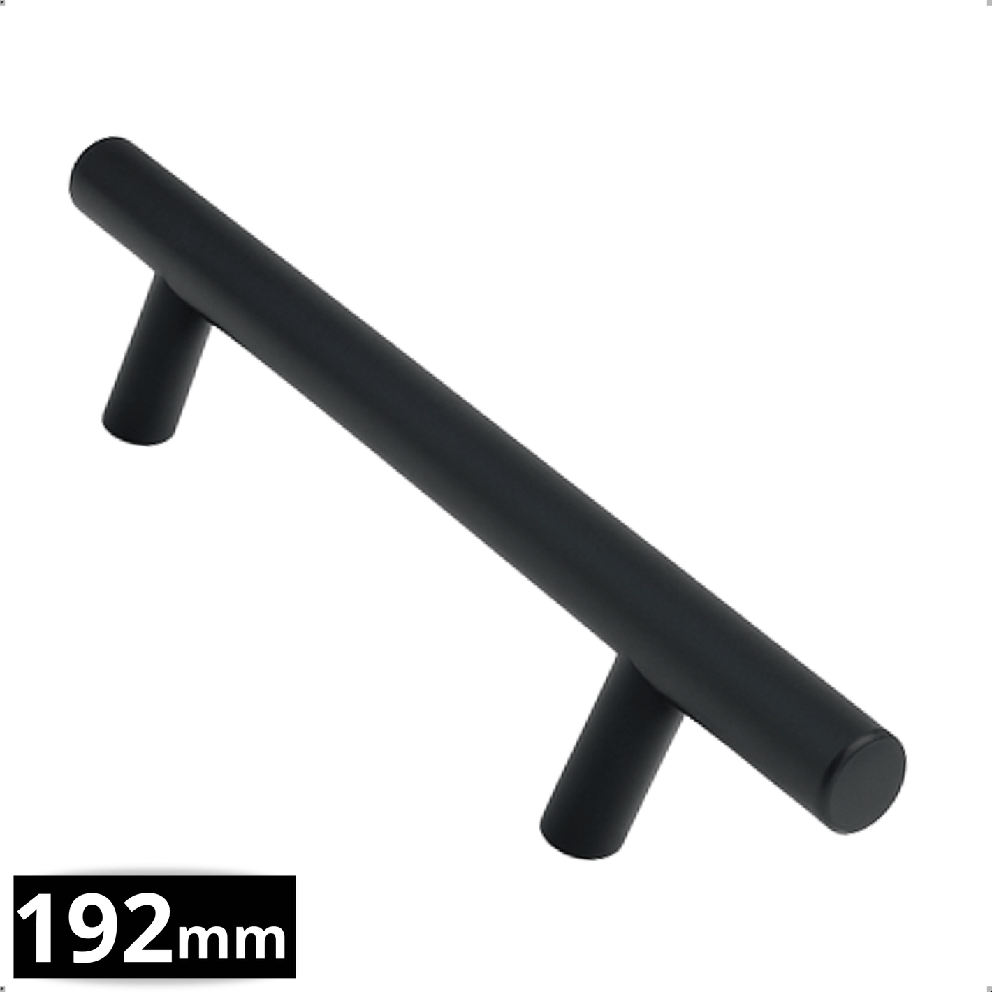 Handgreep 192 RVS Zwart – Denver
