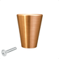 Deurknop 19mm Goud – Akron - BY MJM - GMJ71