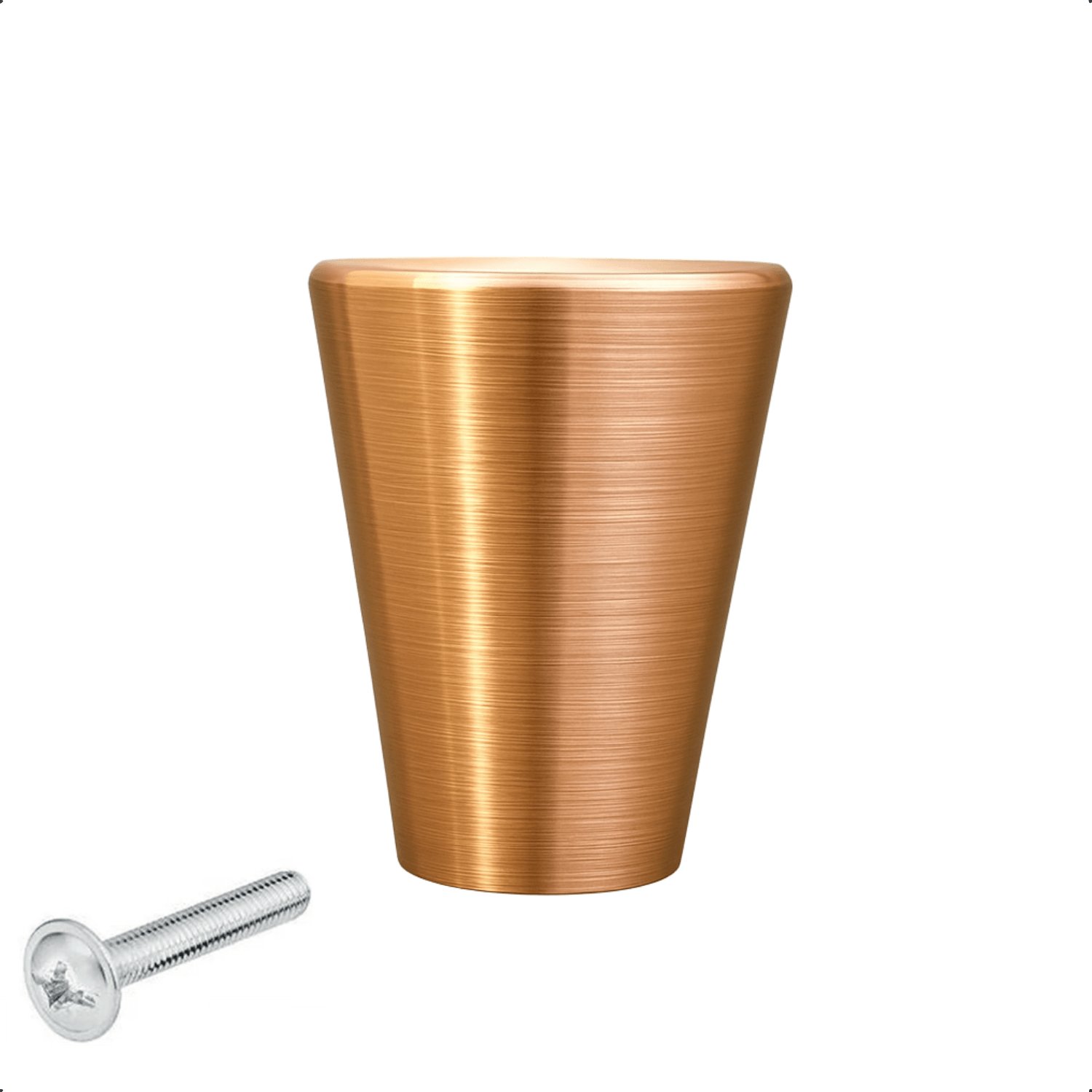 Deurknop 19mm Goud – Akron - BY MJM - GMJ71