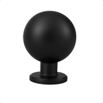 Deurknop 24mm Zwart – Madison - BY MJM - GMJ72