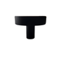 Deurknop 40mm Rond Zwart – Circle - BY MJM - GMJ30