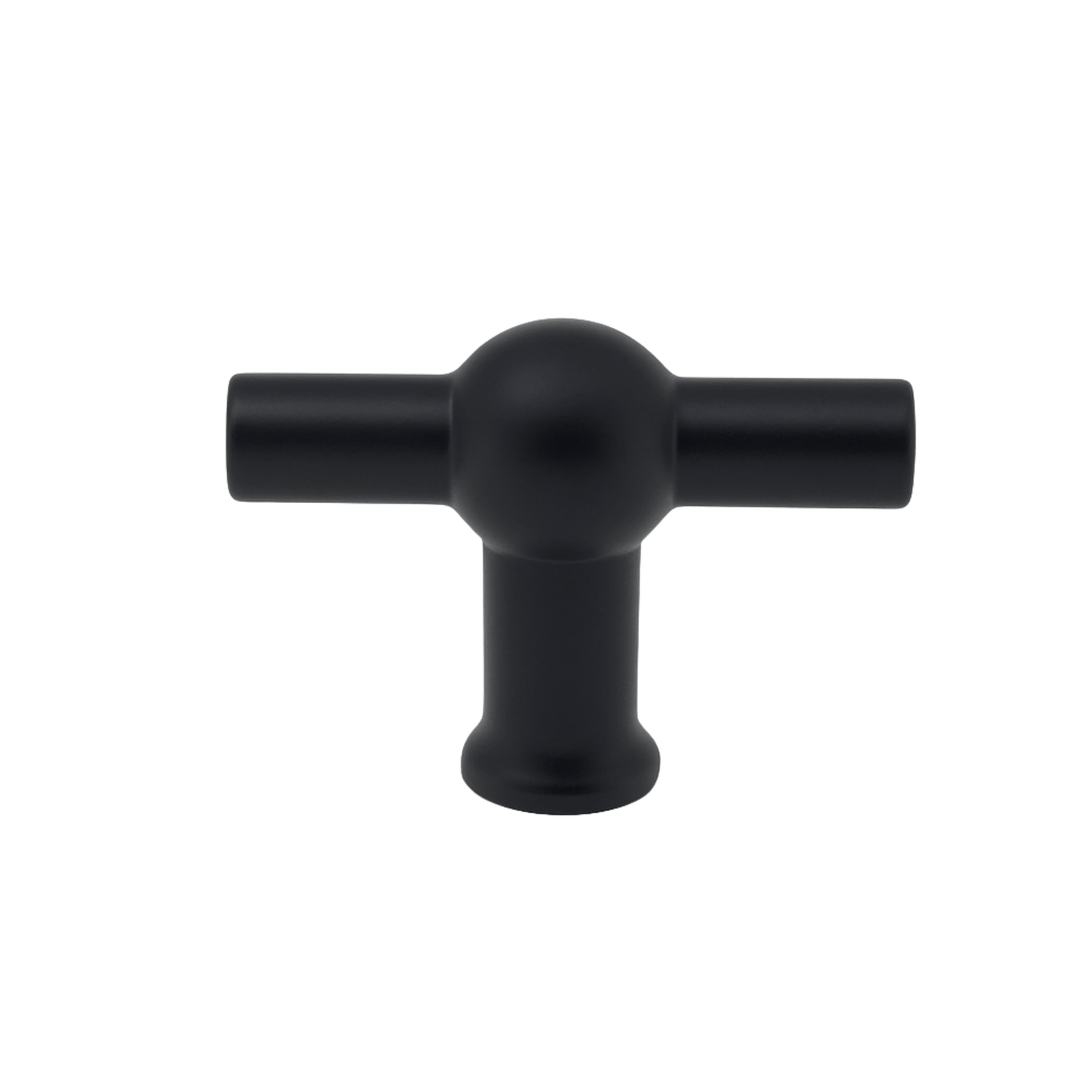 Deurknop 48mm Zwart – Kansas - BY MJM - GMJ27
