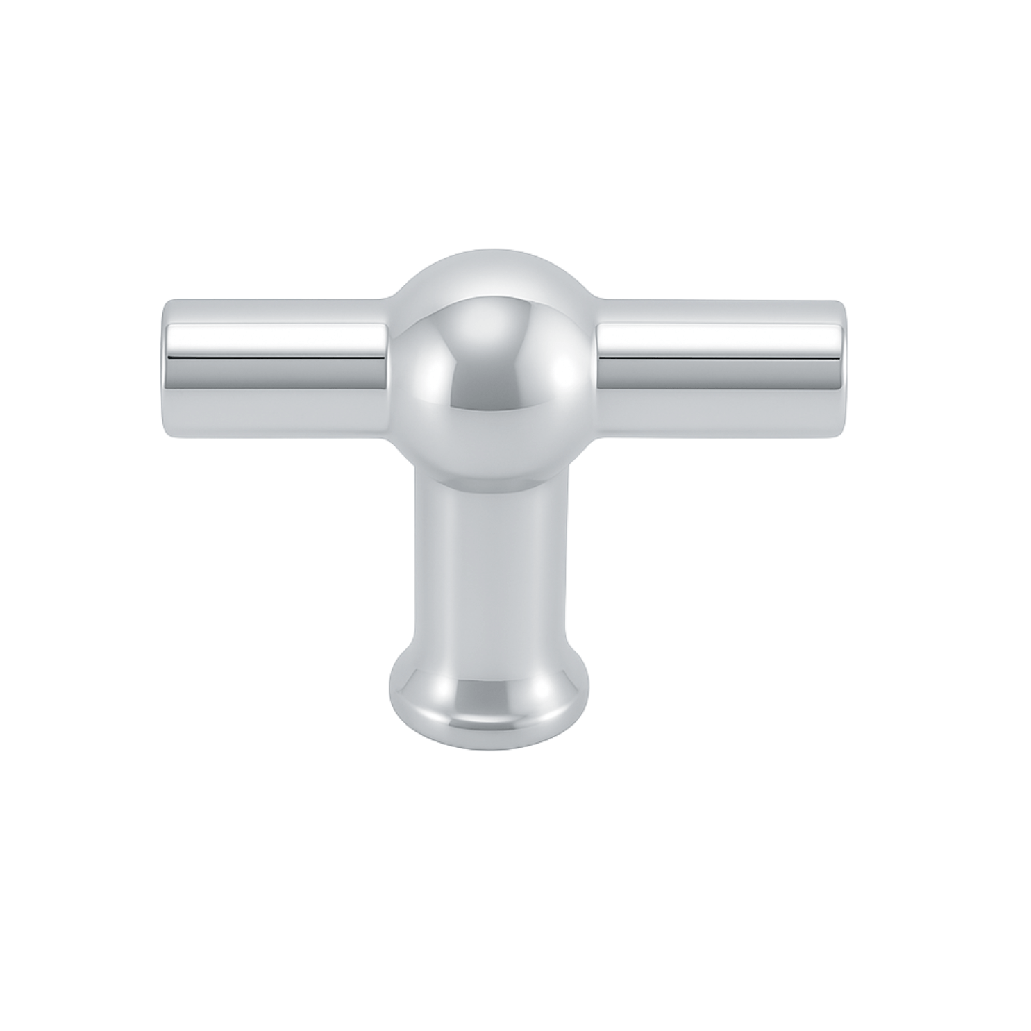 Deurknop Kansas 48 mm Chroom - BY MJM - GMJ54