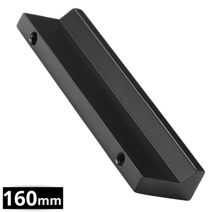 Handgreep 160mm Aluminium Zwart – Reno - BY MJM - GMJ68