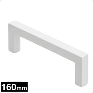 Handgreep 160mm RVS Wit – Dallas - BY MJM - GMJ61