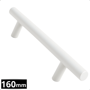 Handgreep 160mm RVS Wit – Denver - BY MJM - GMJ57