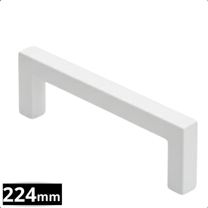 Handgreep 224mm RVS Wit – Dallas - BY MJM - GMJ63