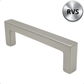 Handgreep Dallas 96 mm RVS 10 Stuks - BY MJM - 