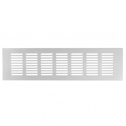 Ventilatierooster Zilver 200x80 Aluminium - BY MJM - MM02