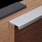 Handgreep 160mm Aluminium Zwart – Fargo - BY MJM - GMJ33