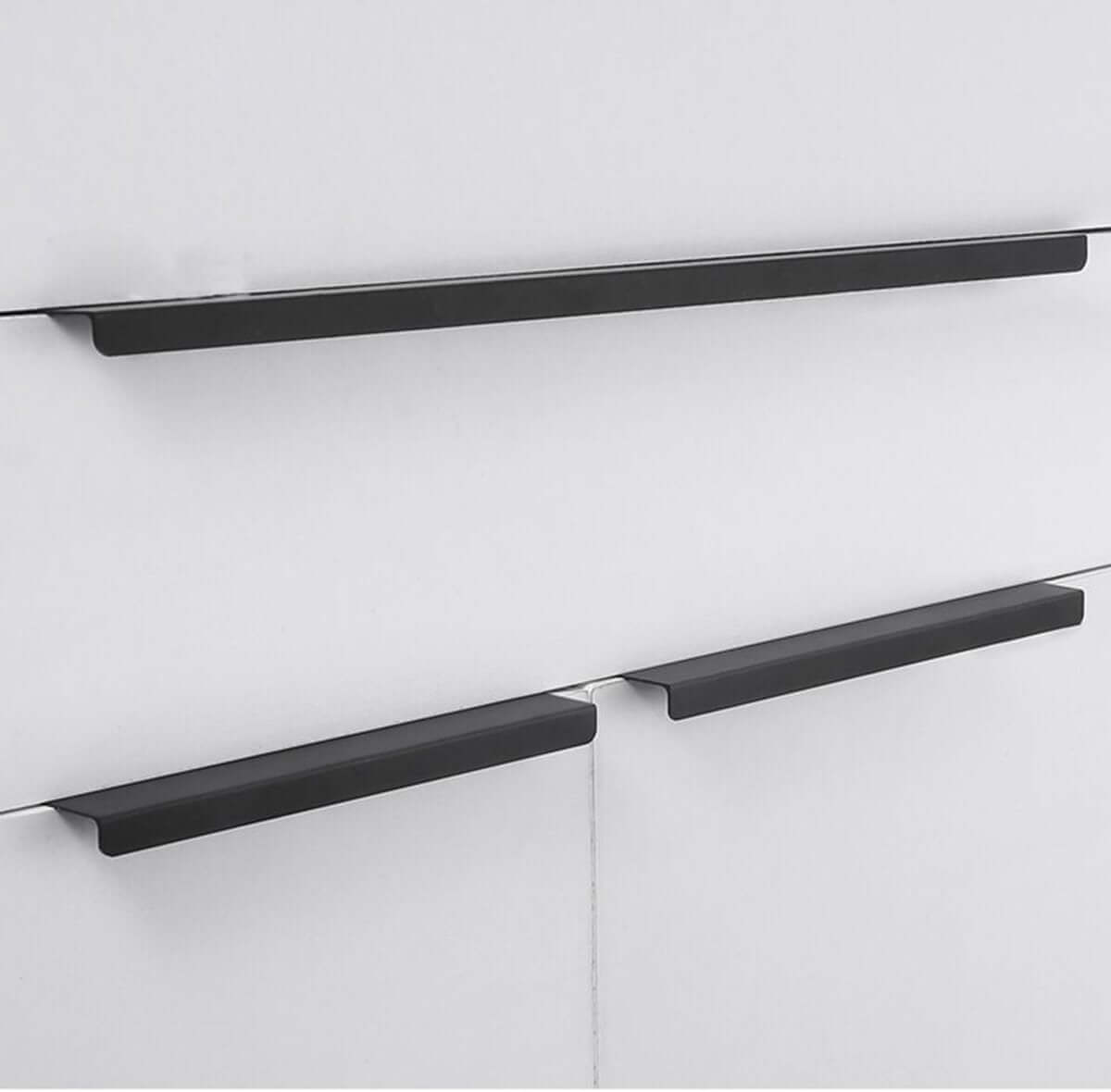 Handgreep 160mm Aluminium Zwart – Fargo - BY MJM - GMJ33